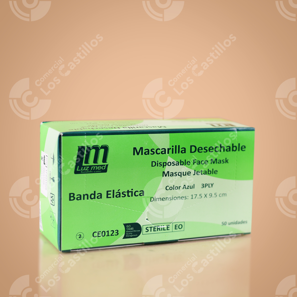 Mascarilla Azul Caja 50uds - Imagen 2