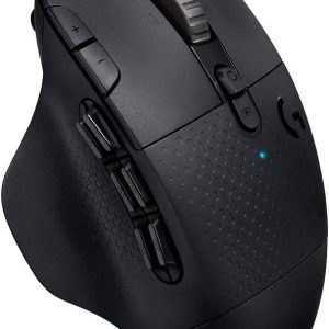 Logitech G604 LIGHTSPEED - Ratón inalámbrico para juegos con 15 controles programables, hasta 240 horas de duración de la batería, dos modos de conectividad inalámbrica, rueda de desplazamiento hiperrápida - Negro