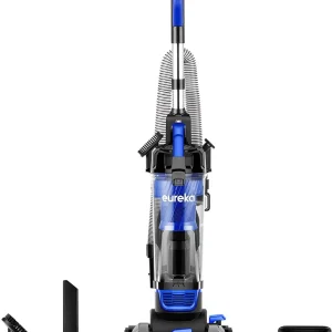 Eureka Aspirador vertical potente y liviano para alfombras y pisos duros, PowerSpeed, nuevo modelo NEU280