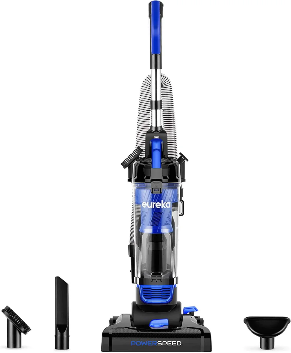 Eureka Aspirador vertical potente y liviano para alfombras y pisos duros, PowerSpeed, nuevo modelo NEU280