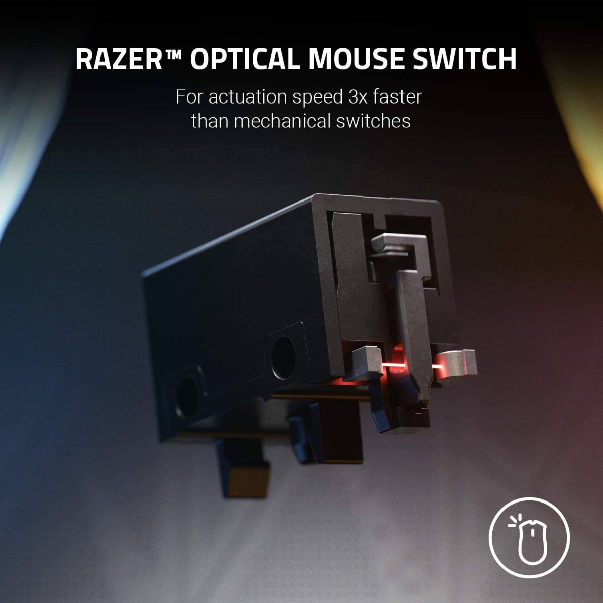 Razer Basilisk v2 - Ratón para juegos con cable: sensor óptico de 20 000 ppp, interruptor de mouse para juegos más rápido, iluminación Chroma RGB, 11 botones programables, negro clásico - Imagen 5