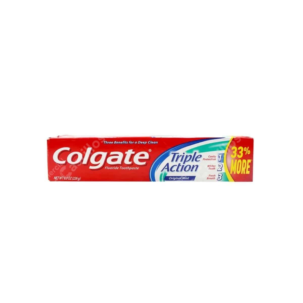 Colgate Triple Accion Triple 226gr - Imagen 2